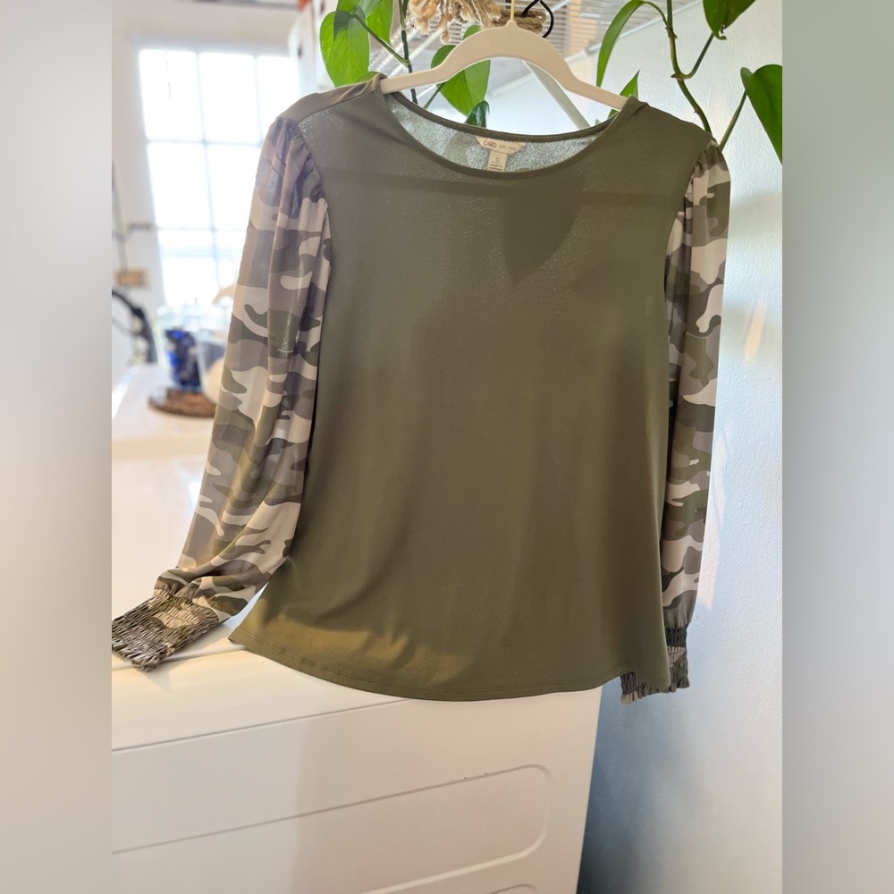 Camouflage Blouse